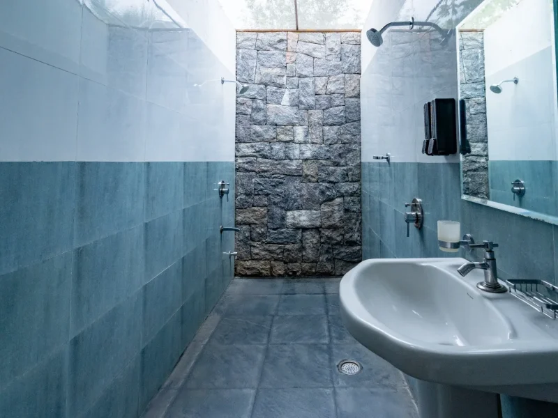 Rollinia stay bathroom - Kilukka Farms